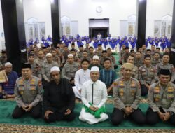 Doa dan Dzikir HUT Bhayangkara Ke-79 Polda Sulteng Menghadirkan Ustad Das’ad Latif