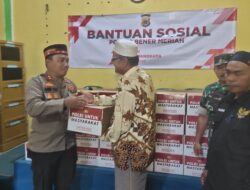 Hari Bhayangkara ke-79, Polres Bener Meriah Salurkan Bantuan Sosial untuk Kaum Duafa dan Fakir Miskin di Pintu Rime Gayo