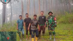 Jaga Hutan untuk Generasi Mendatang, Babinsa Ajak Warga Patroli Dan Cegah Karhutla