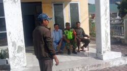 Monitoring Wilayah, Tugas Sehari-hari Babinsa Koramil 06/Bukit Di Wilayah Binaan