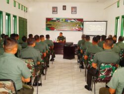 Kodim 0119/BM Gelar Sosialisasi P4GN Dan Test Urin Prajurit