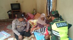 Babinsa Dan Bhabinkamtibmas Jenguk Warga Sakit, Wujud Kepedulian Di Tengah Masyarakat