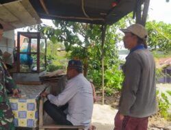 Mempererat Silaturrahmi,Babinsa Koramil 06/Jagong Komsos Bersama Warga 