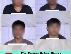 Tim Tarsius Polres Bitung Bekuk Komplotan Pencuri Sapi, Pelaku Tertangkap Saat Hendak Menjual di Aertembaga
