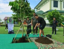 Pangdam I/BB Olahraga Bersama Prajurit Menarhanud 2/SSM dan Resmikan Lapangan Tembak Baru