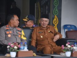 Wabup Ir. Armia Hadiri Apel Gelar Pasukan Operasi Patuh Seulawah 2025 Di Mapolres Bener Meriah.
