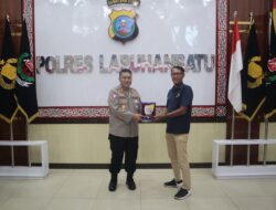 Kapolres Labuhanbatu Terima Penghargaan KPPN Rantau Prapat Award 2025