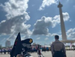 Polri perkenalkan 30 robot pionir dalam defile hari Bhayangkara ke-79