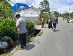 Babinsa Koramil 02/Wih Pesam Dampingi Pemdes Mediasi Sengketa Tanah