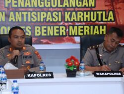 Polres Bener Meriah Gelar Rakor Antisipasi Karhutla, Kapolres Tekankan Kesiapsiagaan dan Koordinasi Lintas Sektor