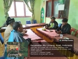 Babinsa Koramil 07/Atu Lintang Laksanakan Komsos Bersama Aparatur Desa