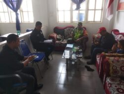 Babinsa Jalin Komsos Bersama Aparat Desa Ciptakan Kondusifitas Wilayah