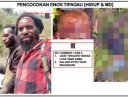 “Enos Tipagau Tumbang! Buronan Narapidana Sekaligus Pentolan KKB Dilumpuhkan Satgas”