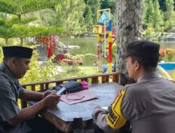 Polsek Wih Pesam Gelar Patroli Wisata di Lokasi PATEN, Sampaikan Himbauan Kamtibmas demi Keamanan Liburan