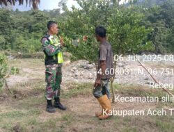 Serda Suprianto Jalin Kedekatan Lewat Komsos di Desa Rebegedung