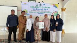 dr. Zuraini Hadiri Posyandu Pulo Ara Gedong Teungoh