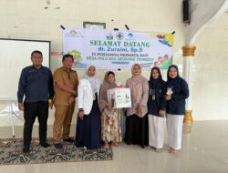 dr. Zuraini Hadiri Posyandu Pulo Ara Gedong Teungoh