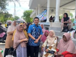 Walikota Langsa Kunjungi Gelar Pasar Murah Pemerintah Kota Di Lapangan Merdeka Langsa