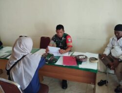 Upaya Membangun Ketahanan Wilayah, Babinsa Update Data Teritorial
