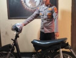 Kanit Samapta Polsek Bandar Pimpin Patroli, Sepeda Motor Tanpa Plat Diamankan