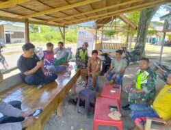 Jalin Kedekatan Dengan Masyarakat, Babinsa Koramil 01/Bandar Komsos Di Wilayah Binaan