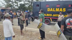 Cegah Bentrokan, Satgas Ops Damai Cartenz Bersama Polres Jayawijaya Berhasil Redam Keributan Dua Kelompok Jemaat Gereja