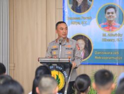 Isi MPLS, Kadiv Humas Ajak Siswa SMA Hindari Judi Online