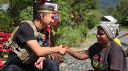 Satgas Operasi Damai Cartenz Sambangi Mama-mama di Distrik Kulirik, Puncak Jaya