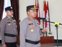 Kapolres Bener Meriah Pimpin Upacara Sertijab Lima Pejabat Utama, Tegaskan Jabatan Adalah Amanah dan Ladang Ibadah
