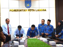 Penandatanganan Kerjasama Dengan Kejaksaan Negeri Langsa Bidang Perdata dan Tata Usaha Negara