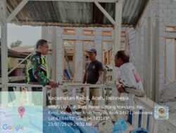 Babinsa Koramil 09/Ketol Jalin Komsos Bersama Warga Desa Blang Mancung