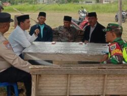 Cegah Karhutla, Babinsa dan Bhabinkamtibmas Ingatkan Warga Waspada di Musim Kemarau