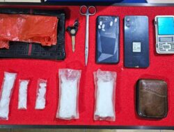 Polres Langsa Bongkar Jaringan Antar Kabupaten, Amankan 253,5 Gram Sabu di Aceh Timur