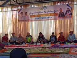 Babinsa Koramil 02/Wps Hadiri Penutupan Pengenalan Lingkungan Sekolah (MPLS) Terhadap Siswa/i Baru