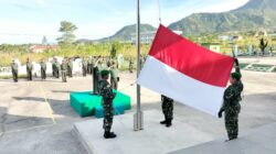 Gelar Upacara Bendera Hari Senin, Sarana Kodim 0119/BM Memelihara Kedisiplinan Dan Rasa Cinta Tanah Air