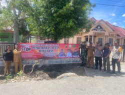 Cegah Karhutla, Polsek Celala Gencarkan Sosialisasi dan Pemasangan Spanduk Himbauan Forkopimcam