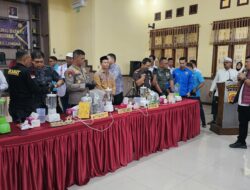 Pemusnahan Ribuan Gram Narkotika di Langsa: Polres Musnahkan Sabu dan Ganja Senilai Puluhan Miliaran Rupiah
