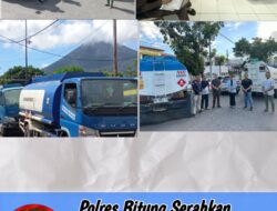 Polres Bitung Serahkan Tersangka dan Barang Bukti Dugaan Penyalahgunaan BBM Subsidi ke Kejari