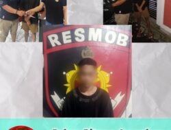 Polres Bitung Amankan Pelaku Penganiayaan Anak di Bawah Umur dengan Senjata Tajam