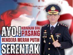 Kapolres Aceh Tengah Imbau Warga Kibarkan Bendera Merah Putih Mulai 1 Agustus