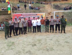 Dalam Rangka Menyambut HUT RI-Ke 80, Turnamen Sepak Bola Mini Soccer 2025 Piala Reje Paya Kolak Cup 1 Resmi Dibuka.