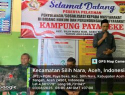 Babinsa dan Aparat Desa Laksanakan Sosialisasi Pencegahan Karhutla di Desa Paya Beke