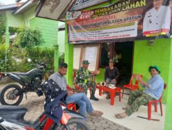 Babinsa Ciptakan Keakraban Dan Kebersamaan Setiap Melakukan Komsos Bersama Masyarakat