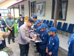 Wakapolres Aceh Tengah Hadiri Launching Penerimaan Manfaat Makanan Bergizi Gratis di SLTP Negeri 1 Takengon