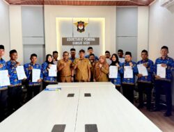 UPTD PPA Wilayah I Banda Aceh Serahkan SK PPPK kepada 16 Pegawai Baru, Rahmat Syahreza S.STP Harap Tingkatkan Etos Kerja