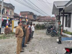 Sebagai Kesiapan Melayani Masyarakat, Babinsa Pimpin Apel Pagi Aparatur Desa Di Wilayah Binaan