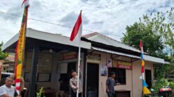 Semangat Nasionalisme dan Cinta Tanah Air, Polsek Kota Takengon Ajak Aparatur Kampung Kibarkan Merah Putih