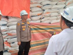 Kapolres Aceh Tengah Lakukan Koordinasi dan Monitoring Stok Beras Subsidi dan SPHP di Perum Bulog Takengon