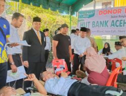 HUT Ke – 52 PT. Bank Aceh Syari’ah Cabang Bireuen Adakan Kegiatan Donor Darah