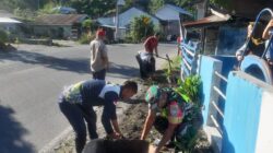 Sambut HUT ke-80 RI, Babinsa Koramil 03/TG Gelar Gotong Royong Massal Bersama Pemkab Bener Meriah